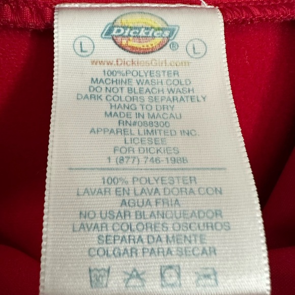Dickies Large Track Jacket For Girls - Picture 6 of 6